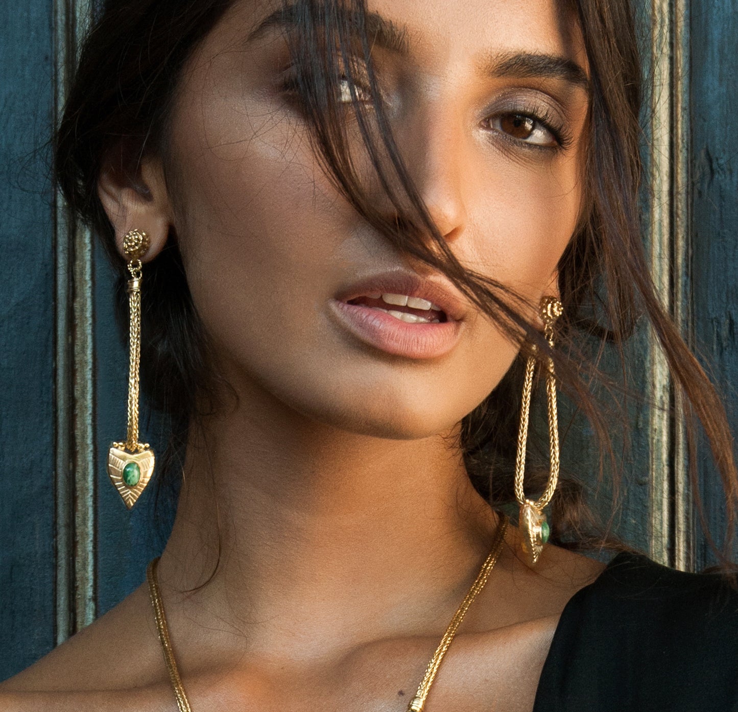Dynasty Earrings Gold