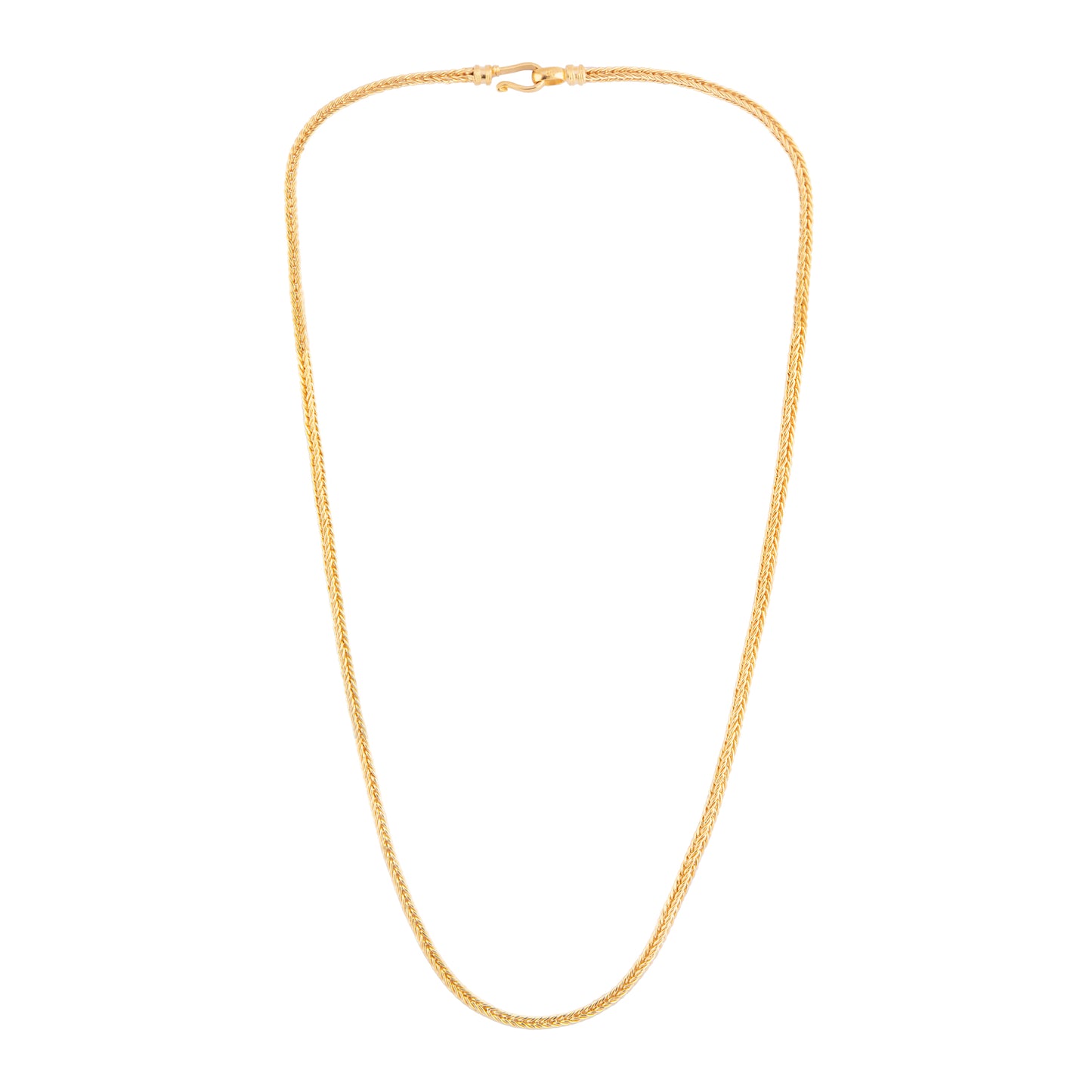 Square Short Chain Gold