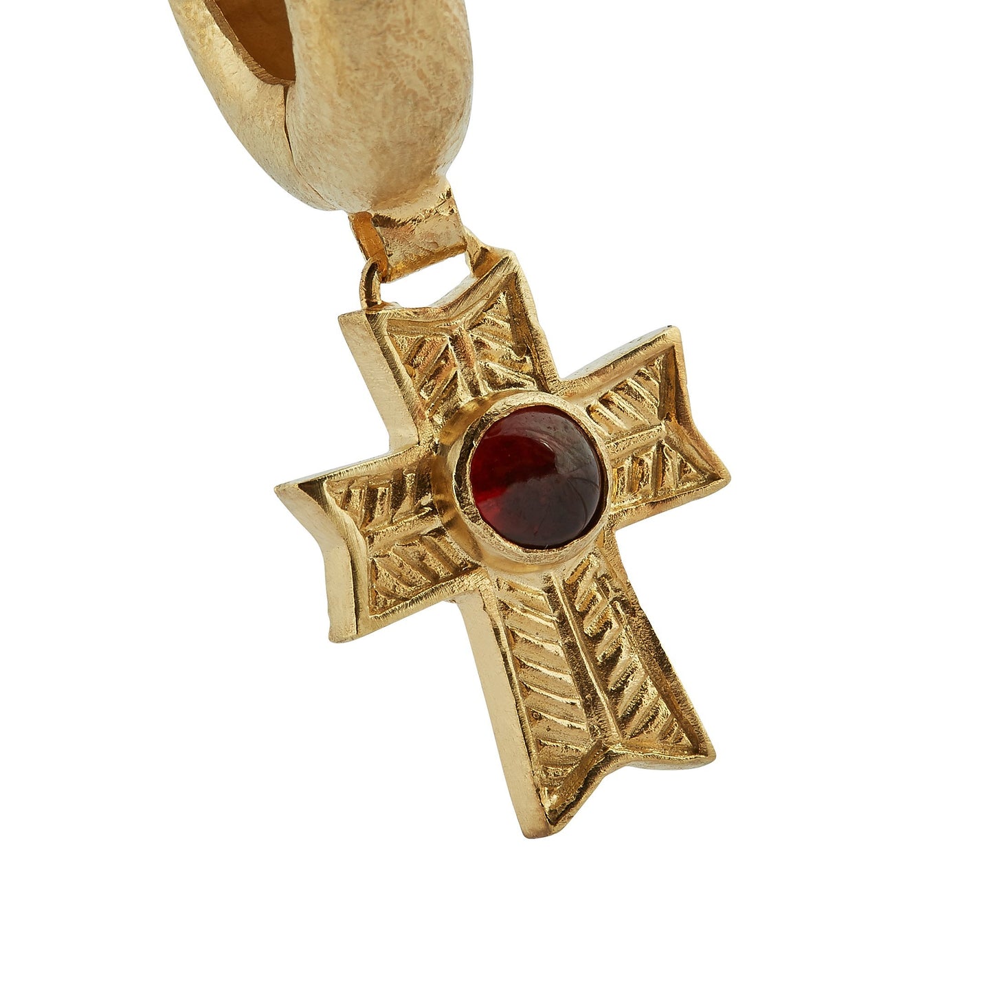 Empress Tube Earrings - Gold