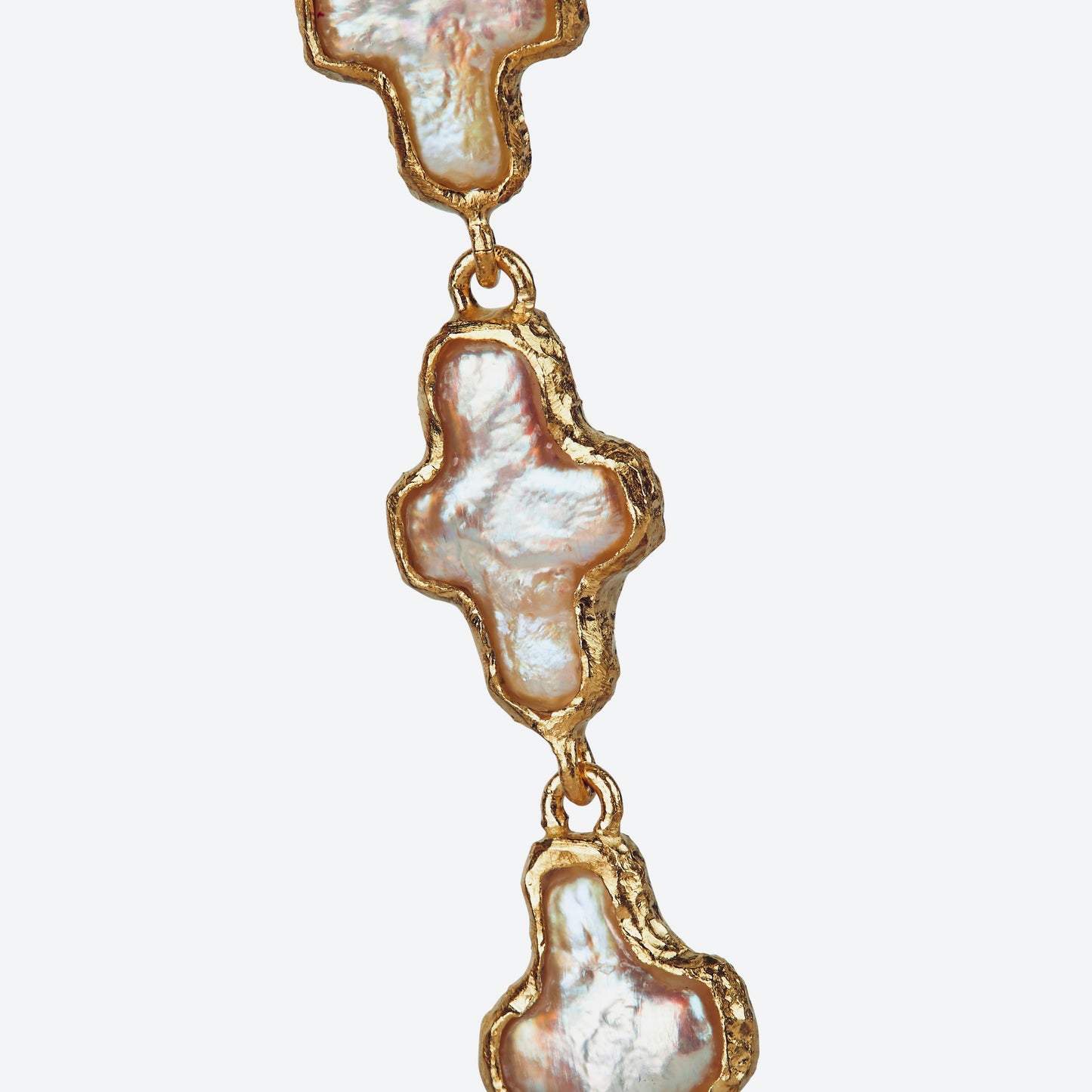 Cecilia Pearl Necklace - Gold