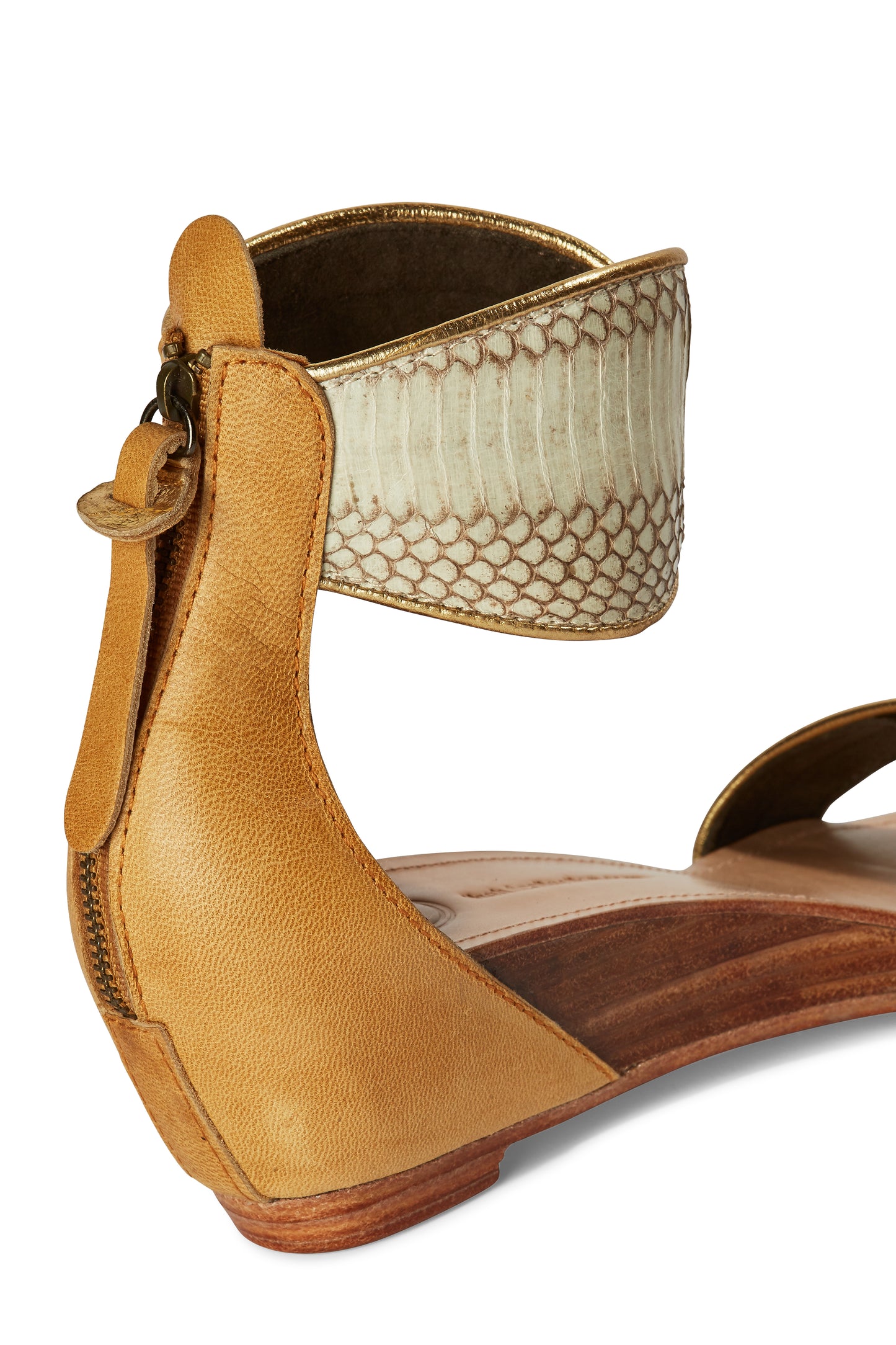 Farah Classic Wedge Sandal - Natural