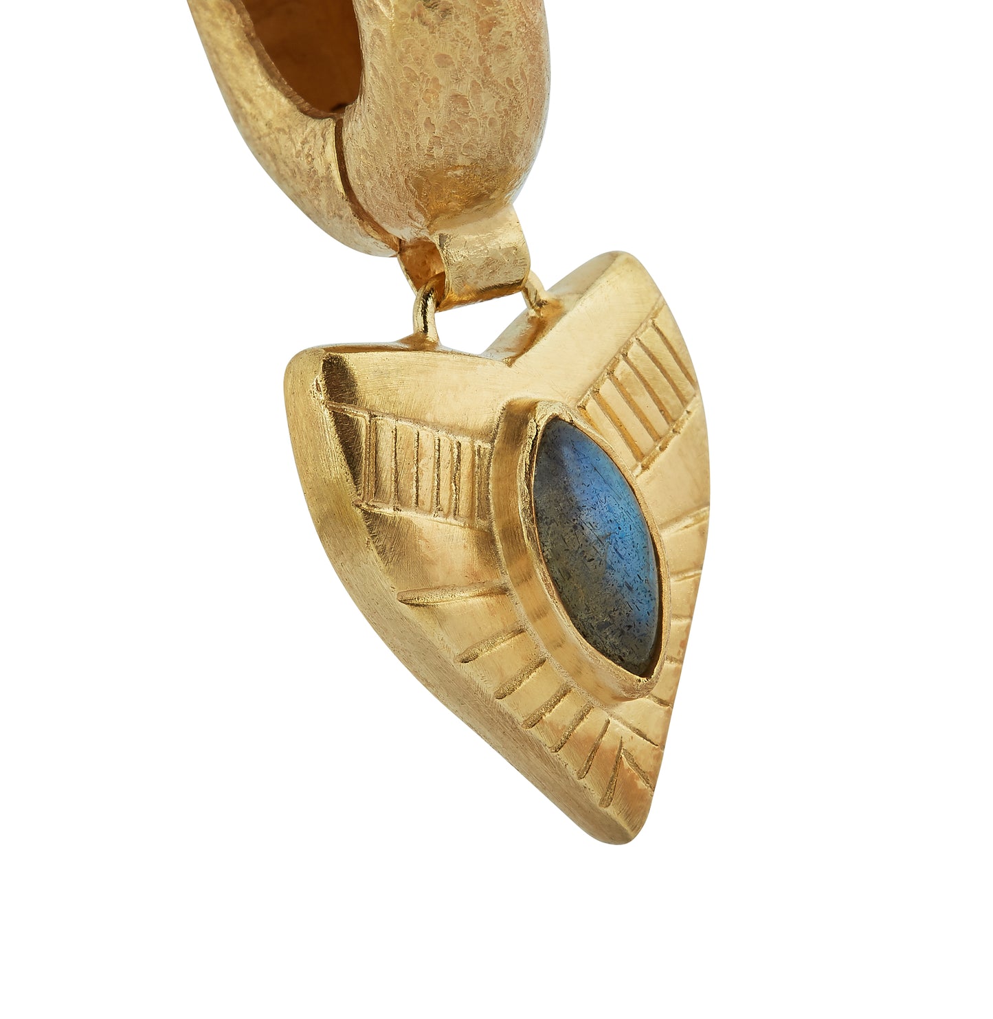 Dynasty Tube Earrings - Gold
