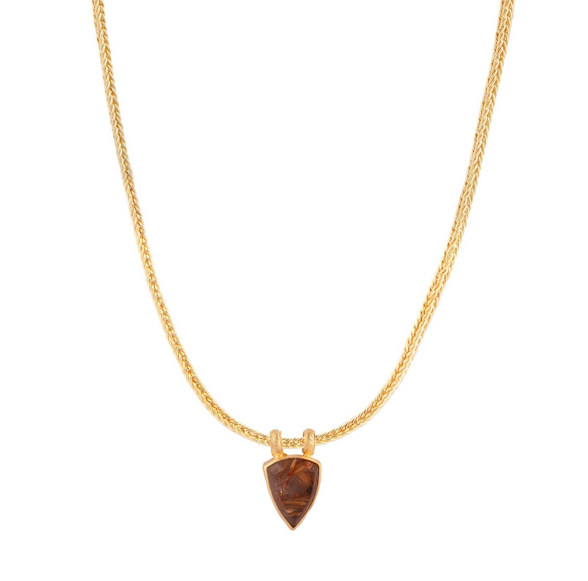 Julius Rutalite Pendant Gold