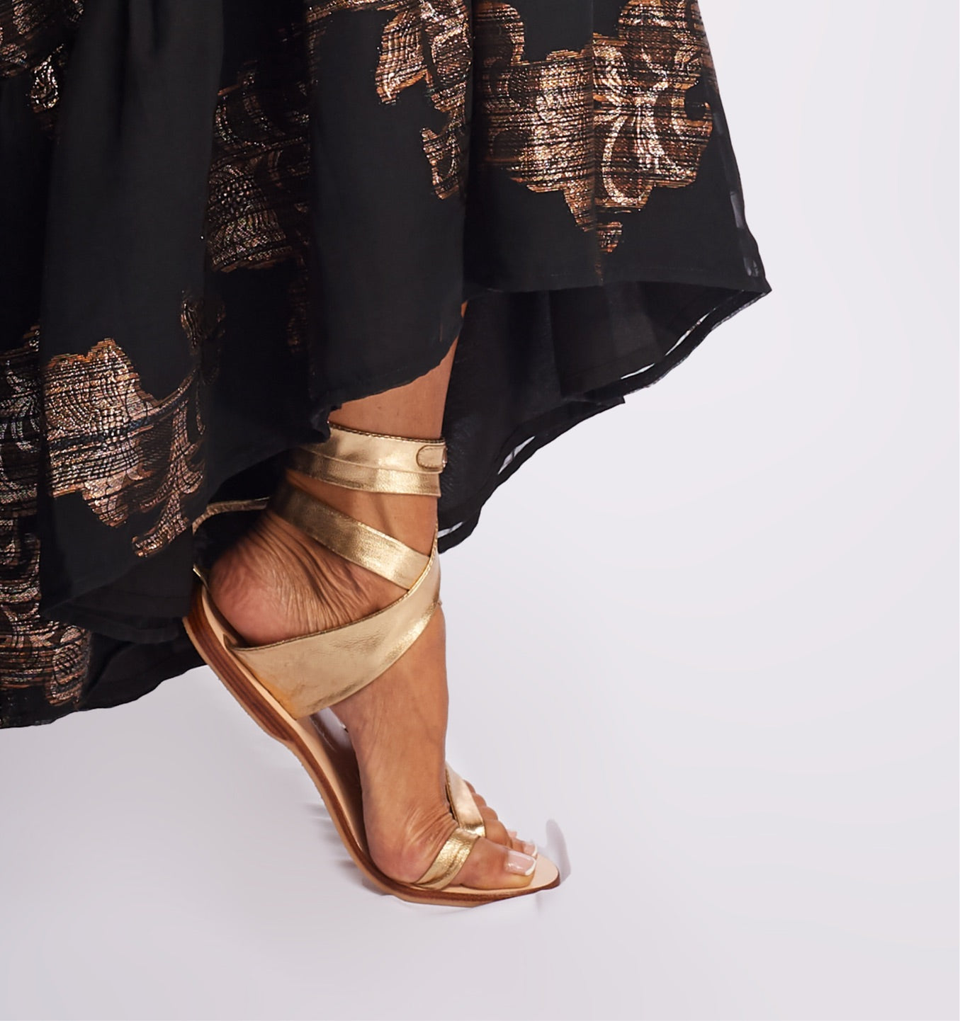 Be Easy Sandal - Gold