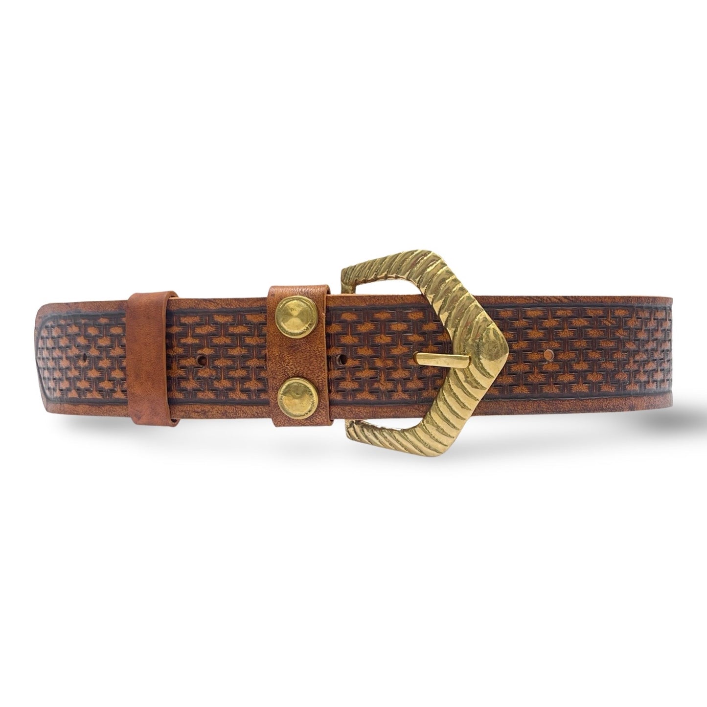 Wicker Belt- Antique Tan