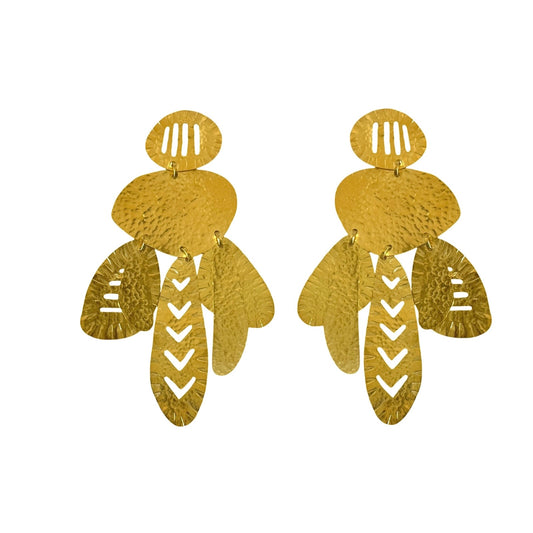 Relic earrings- Gold