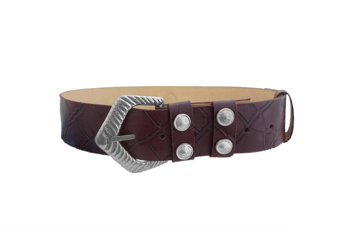 Burgundy/SILVER