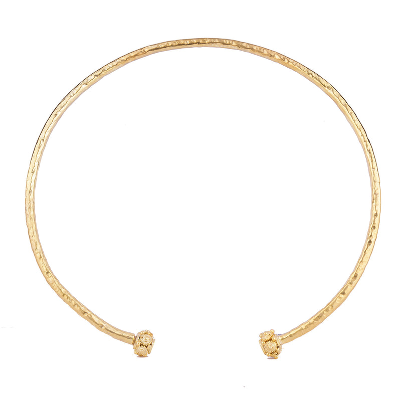Small Tube Hoops - Gold