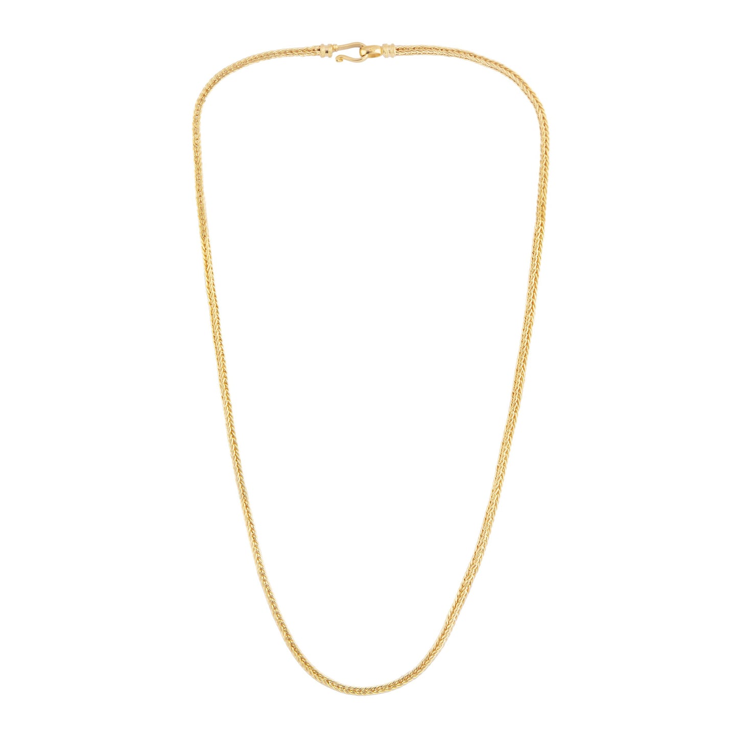 Square Long Chain Gold - XL