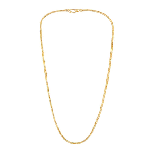 Square Long Chain Gold - XL